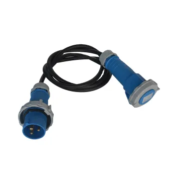 J&H Rubber PVC Camping Extension Leads and Transmission Lines: 5/10/15/20/25/30M Industrial Connectors for Fast Charge Cables