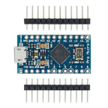Pro Micro ATmega32U4 5V 16MHz con USB Micro/Mini/Type-C
