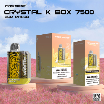 Crystal K Vape Box 7500 พัฟ