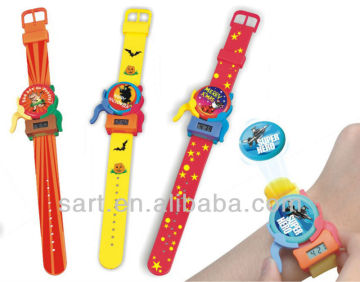 promotional plastic flying saucer kids watch for fun
