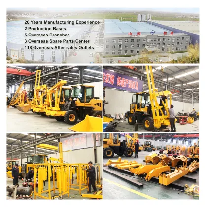 Pile Driver Equipment for Guardrail Piling