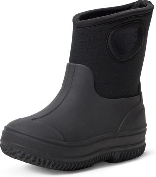 Kids' Waterproof Mid-Calf Insulated Neoprene Rain Boo