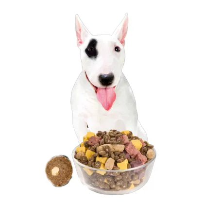 Brand New Floss Filled Donut Multi Freeze Dried Dog Treat: A Delicious Solution for Picky Eaters