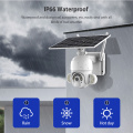 Cámara solar de vigilancia de CCTV para el hogar al aire libre