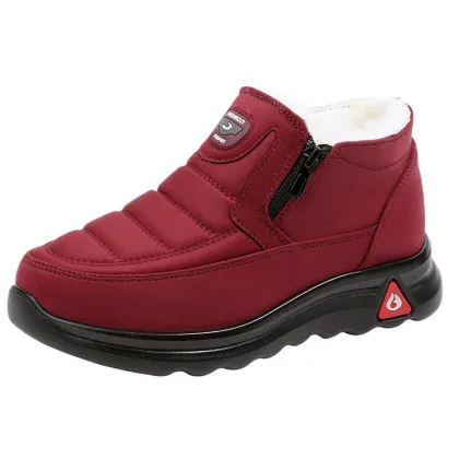 Soft soled polyurethane thick soled cotton shoes