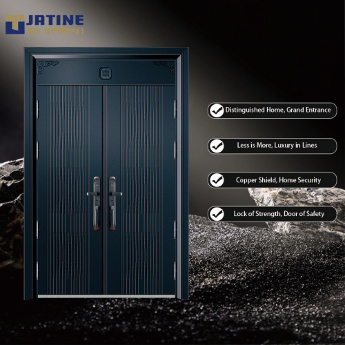 Portão personalizado elegante para propriedades residenciais de luxo