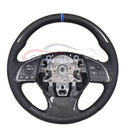 Mitsubishi Outlander Carbon Fiber and Leather Steering Wheel