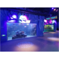 Túnel de vidrio de acuario de acuario de Oceanario curvo Túnel de vidrio
