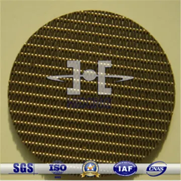 Sintered Bronze Filter Disc