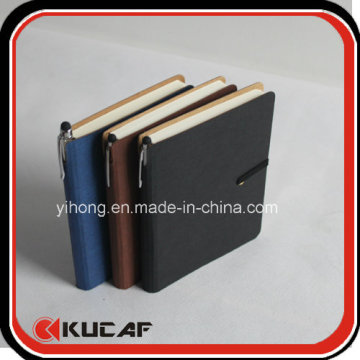 Benutzerdefinierte Hardcover Planner Journal Notizbuch mit Stift Slot