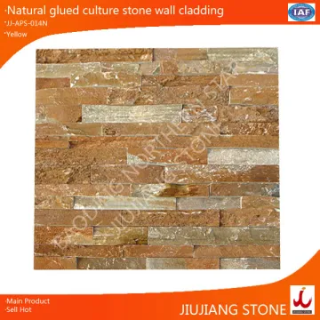 natural glued culture stone wall cladding