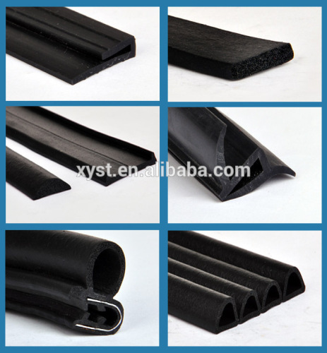 Supply all kinds of adhesive car windows rubber sealing strip