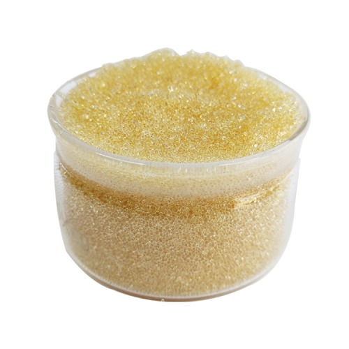 Strong acid cation exchange resin for water treatment