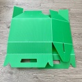 Green PP Corrugated Plastic Folding Packing Boxes