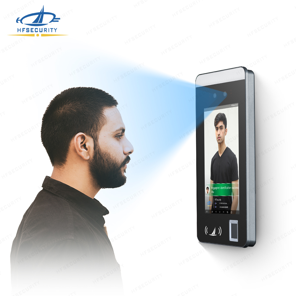 Control de acceso de reconocimiento facial de Android con huella digital