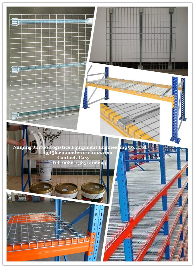 Galvanized Steel Wire Mesh Decking for Warehouse Pallet Rack