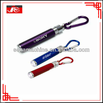 LED Torch with Laser Engraving As Promotional Gift