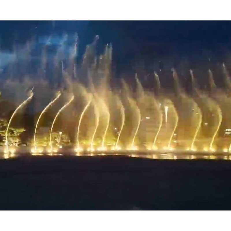 Dancing Square Fountain In Ethiopia Jpg