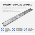 Long Insert Linear Stainless Steel Shower Floor Drain