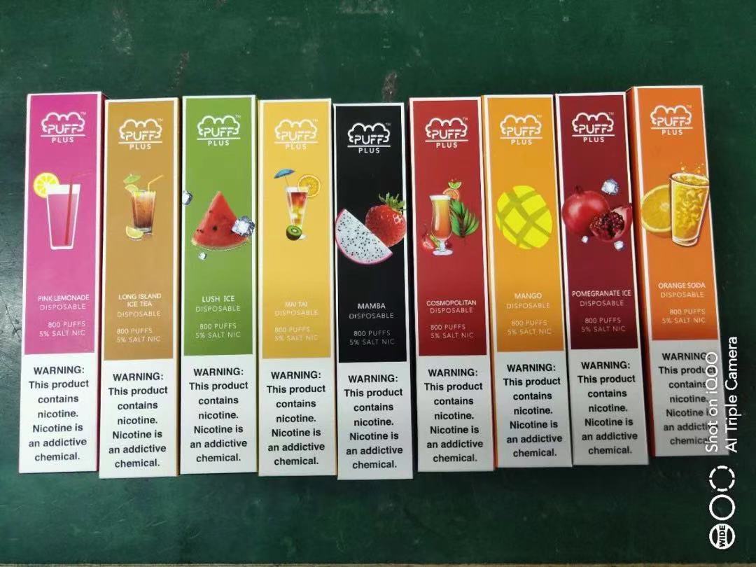 Puff Plus 5% Nic /2.5ml e-liquid e-cigarette