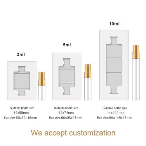 Perfume Bottle Box 3ml 5ml 10ml Box