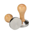 coffee Tamper With Wooden Handle