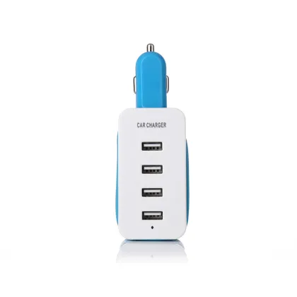 Multi Port 4 Ports Car Charger Smart phone