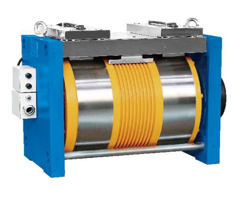 800-2000kg permanent magnet synchronous gearless motor