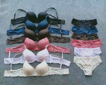 2020 New Design Stylish Hot Sexy Lace Push-Up Bra and Panty Set for Women