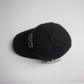 Mens Black Patch Sports Cap with Badge