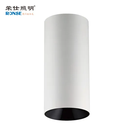 RONSE Surface-Mounted Ceiling Lamp - White, Natural Light, 15-60 Degree Downlight