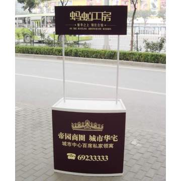 Advertising Exhibition Promotion Fabric Roll Counter