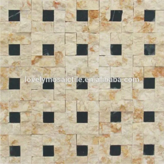Ceramic Mix Glass Mix Semi-Precious Stone Mosaic Tile
