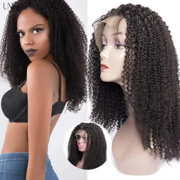 Uniky 13*6 HD Lace Human Hair Wig Vendors Kinky Curly Unprocessed Cheap Brazilian Virgin Hair Cuticle Aligned Hair HD Lace Front