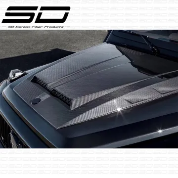 B Style Dry Carbon Fiber Hood for G-Class G63 Car Accessories