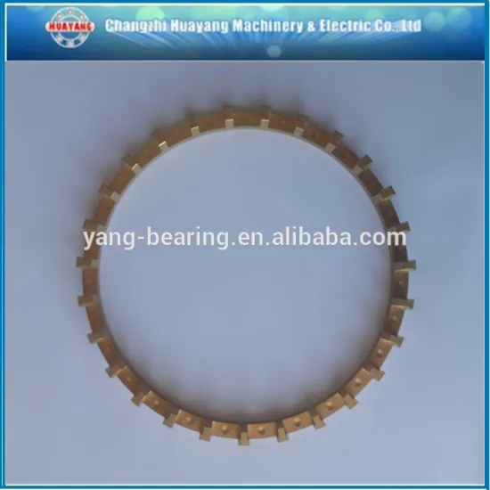 Good price standard brass bearing cages for cylindrical roller bearing&spherical roller bearing retainers