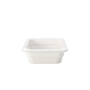 Hotel White Gn Pan 1/6 Melamina GN Contenitore H6,5 cm