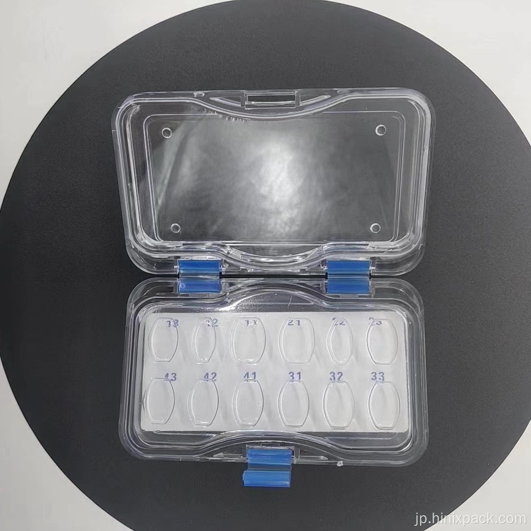 Vennerパッキング用のプラスチック歯膜ボックス