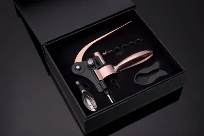 Rose Gold Rabbit Wine Opener Cork Screw
