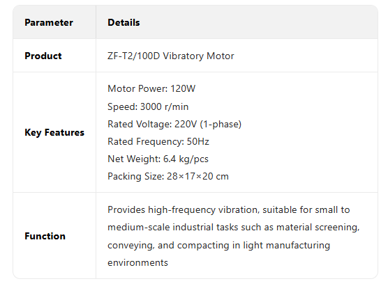 ZFT attached vibrator10-z