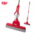 A130051 LiAo Esponja PVA ajustável, mãos livres, limpador de piso com torção automática