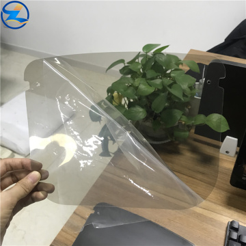 High clear PLA rigid films for face shield