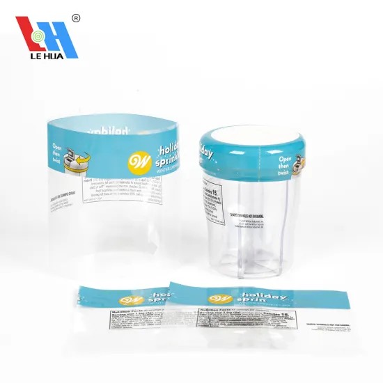 Plastic Perforated Shrink Wrap Band For Candy Bottle