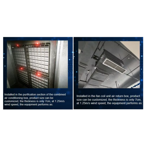 Plastic parts air conditioner filter