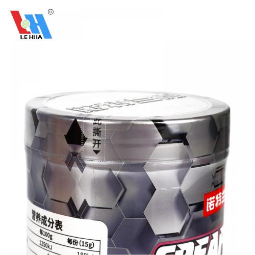  Protein Milk Bottle Shrink Sleeve Label Cheap shrink Labels for Protein powder water bottle Factory