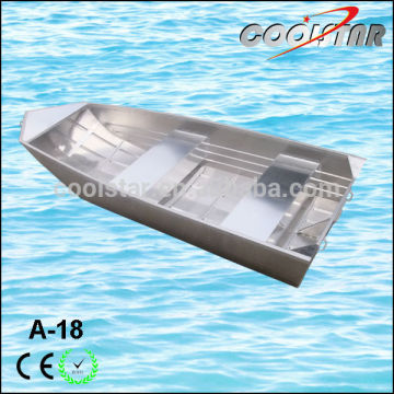 Easier to tow aluminum rescue boat
