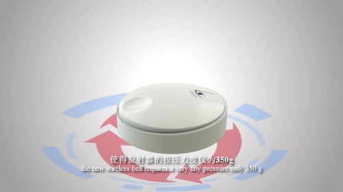 Linbell G2 self-powered wireless doorbell switch door bell button animal electric doorbells with EU/US/UK Plug