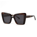 Gradient Pink Lens Acetate Sunglasses