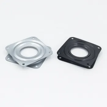 Free Spin Lazy Susan Metal Swivel Plate for Showroom Small Turntable