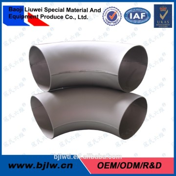 90 Degree Gr5 Titanium Elbow Pipe Fitting